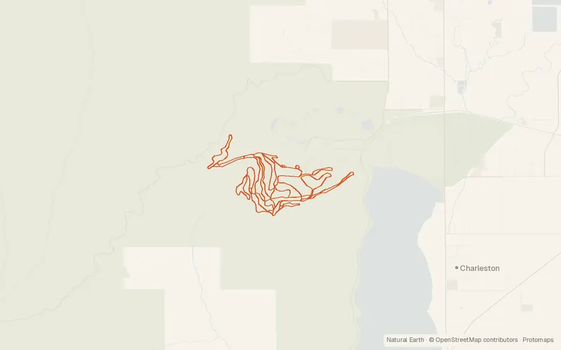 Preview map of Utah Ski Trails XC